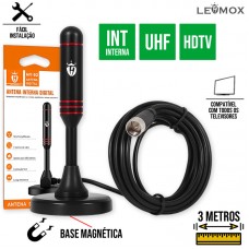 Antena para TV Interna Digital 3m NY-92 Lehmox