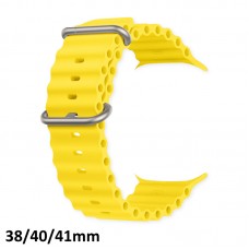 Pulseira Smartwatch Oceano 38/40/41mm - Amarela