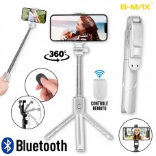 Bastão de Selfie Tripé Bluetooth BMG-35 B-Max - Branco