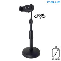 Suporte Celular de Mesa LE-067 It Blue - Preto