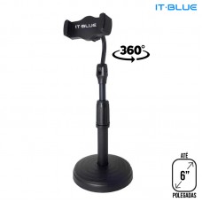 Suporte Celular de Mesa LE-067 It Blue - Preto