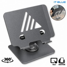 Suporte Tablet Celular e Notebook Giratório LE-3626 It Blue - Cinza