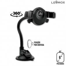 Suporte Celular Veicular LEY-1668 Lehmox - Preto Suporte Celular Veicular LEY-1668 Lehmox - Preto
