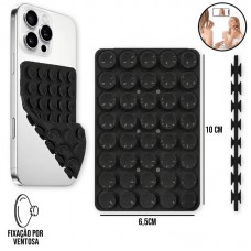 Suporte de Ventosa para Celular Grande - Preto Suporte de Ventosa para Celular Grande - Preto