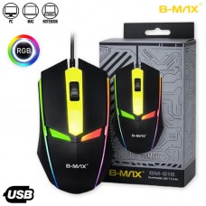 Mouse Gamer USB RGB BM-616 B-Max