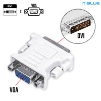 Adaptador DVI para VGA LE-5510 It Blue