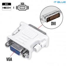 Adaptador DVI para VGA LE-5510 It Blue