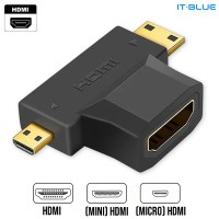 Adaptador HDMI 3 em 1 LE-5536 It Blue