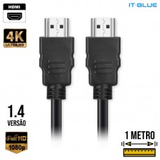 Cabo HDMI 1m 1.4 LE-6613 It Blue