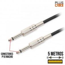 Cabo P10 x P10 Profissional 5m P1050P Plus Cable