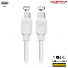 Cabo Tipo C 1m Master Drive - Branco
