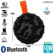 Caixa de Som Bluetooth CS-2C Lehmox - Preta