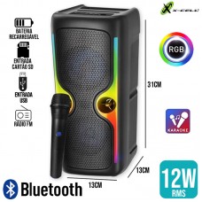 Caixa de Som Bluetooth KTS-2223 X-Cell
