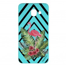 Capa para Samsung Galaxy J6 Plus Case2you - Flamingo Abstrato Gliter Azul Capa para Samsung Galaxy J6 Plus Case2you - Flamingo Abstrato Gliter Azul