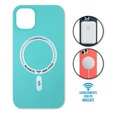 Capa iPhone 11 Pro Max - Padrão Magsafe Verde Claro