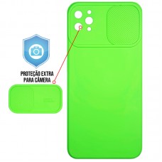 Capa para iPhone 12 Pro - Emborrachada Cam Protector Verde