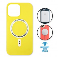 Capa iPhone 13 Pro - Padrão Magsafe Amarela Capa iPhone 13 Pro - Padrão Magsafe Amarela