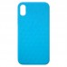 Capa para iPhone X e XS - Case Silicone Padrão Apple 3D Violeta
