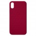 Capa para iPhone X e XS - Case Silicone Padrão Apple 3D Violeta