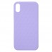 Capa para iPhone XS Max - Case Silicone Padrão Apple 3D Rosa Escuro