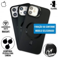 Capa iPhone 12 Pro Max - Soft Magsafe Graphite Black Capa iPhone 12 Pro Max - Soft Magsafe Graphite Black