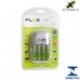 Carregador de Pilhas/Baterias com 4 Pilhas AA FX-C03-4P X-Cell Carregador de Pilhas/Baterias com 4 Pilhas AA FX-C03-4P X-Cell