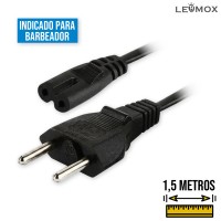Cabo de Força Bipolar para Barbeador 1,5m LEY-219 Lehmox