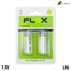 Cartela 2un Pilha Alcalina AA FX-AAK2 X-Cell