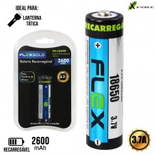 Bateria Recarregável Lítio FX-L2600 X-Cell