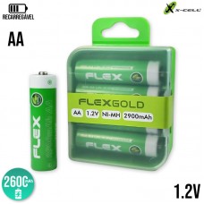 Pilha Recarregável 4un AA FX-RAA4 X-Cell