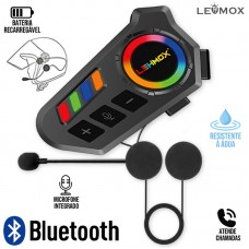 Fone Bluetooth para Capacete LEF-K06 Lehmox