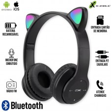 Headphone Bluetooth XC-BTH-63 X-Cell - Preto