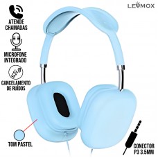 Fone P3 LEF-1079 Lehmox - Azul