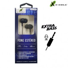 Fone P3 XC-F-09 X-Cell - Preto Fone P3 XC-F-09 X-Cell - Preto