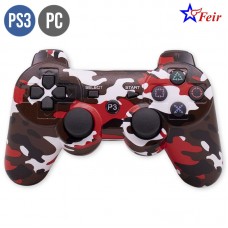 Controle sem Fio PS3 - Camuflado Vermelho