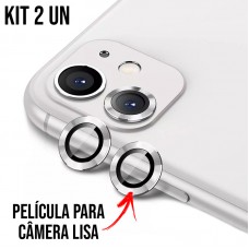 Película de Câmera Lisa iPhone 16 e 16 Plus - Prata Película de Câmera Lisa iPhone 16 e 16 Plus - Prata