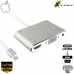 Adaptador Lightning x HDMI VGA Áudio XC-ADP-20 X-Cell Adaptador Lightning x HDMI VGA Áudio XC-ADP-20 X-Cell