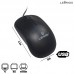 Mouse USB LEY-1514 Lehmox - Preto Azul Mouse USB LEY-1514 Lehmox - Preto Azul