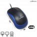 Mouse USB LEY-1514 Lehmox - Preto Azul Mouse USB LEY-1514 Lehmox - Preto Azul