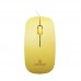 Mouse com Fio USB Tom Pastel LEY-1564 Lehmox - Amarelo Mouse com Fio USB Tom Pastel LEY-1564 Lehmox - Amarelo