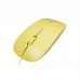 Mouse com Fio USB Tom Pastel LEY-1564 Lehmox - Amarelo Mouse com Fio USB Tom Pastel LEY-1564 Lehmox - Amarelo