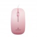 Mouse com Fio USB Tom Pastel LEY-1564 Lehmox - Rosa Mouse com Fio USB Tom Pastel LEY-1564 Lehmox - Rosa