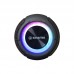 Caixa de Som Bluetooth RGB K450X Kimaster - Preto Cinza Caixa de Som Bluetooth RGB K450X Kimaster - Preto Cinza