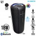 Caixa de Som Bluetooth RGB K450X Kimaster - Preto Cinza Caixa de Som Bluetooth RGB K450X Kimaster - Preto Cinza