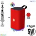 Caixa de Som Bluetooth RGB CS-M31BTL Exbom - Vermelha Caixa de Som Bluetooth RGB CS-M31BTL Exbom - Vermelha