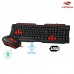 Kit Gamer Teclado + Mouse USB LED GK-20BK C3 Tech Kit Gamer Teclado + Mouse USB LED GK-20BK C3 Tech
