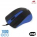 Mouse USB 1000Dpi MS-20BL C3 Tech - Azul Mouse USB 1000Dpi MS-20BL C3 Tech - Azul