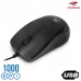 Mouse USB 1000Dpi MS-26BK C3 Tech - Preto Mouse USB 1000Dpi MS-26BK C3 Tech - Preto