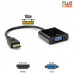 Cabo Adaptador HDMI x VGA ADP-HDMIVGA10BK Plus Cable Cabo Adaptador HDMI x VGA ADP-HDMIVGA10BK Plus Cable