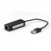 Cabo Adaptador USB 2.0 x RJ45 ADP-USBLAN100BK Plus Cable Cabo Adaptador USB 2.0 x RJ45 ADP-USBLAN100BK Plus Cable